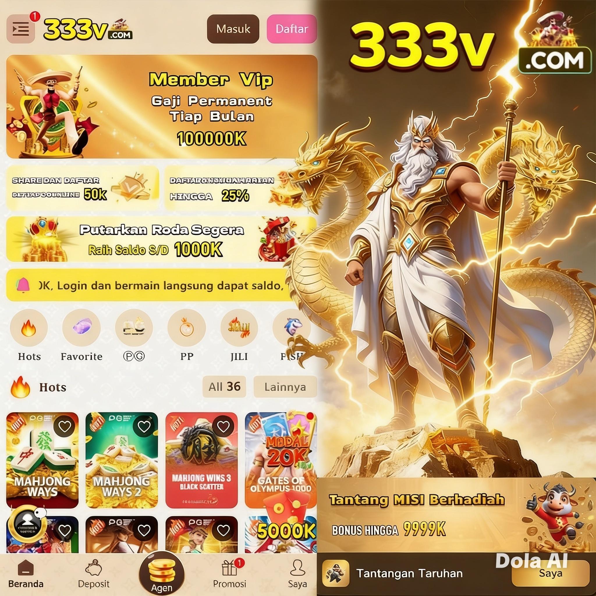 Pusat hiburan 333v