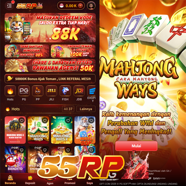 55RP - 55rp Situs Resmi Slot Online dan Pilihan Game PG Soft